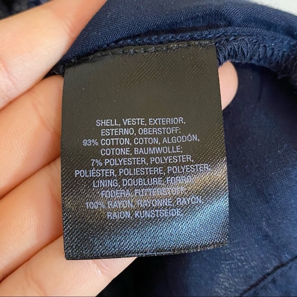 Anthropologie Star Print Cold Shoulder Top - Picture 6 of 7